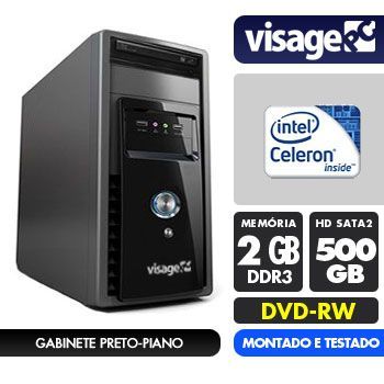 VISAGE PC BLEU 3400 - 425D3TM ( CEL DC 3400 / 2GB DDR3 / HD