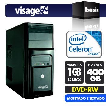 VISAGE PC BASIC 430 - 414D3 (CEL 430 / 1GB DDR3 / HD 400GB /